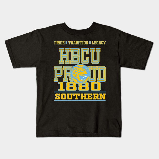 Southern 1880 University Apparel Kids T-Shirt by HBCU Classic Apparel Co